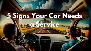 5 signs your car needs a service